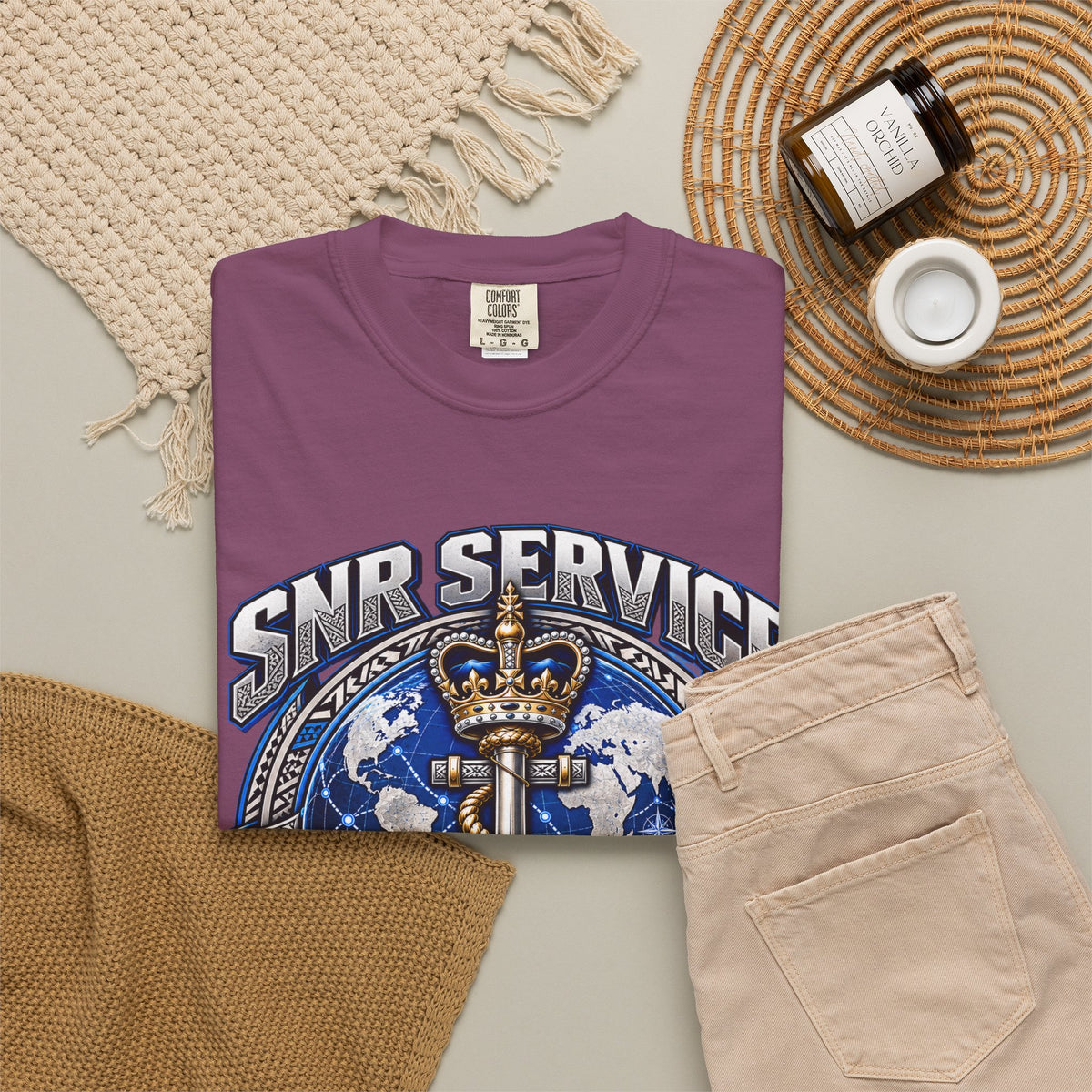 SNR Service Anchor Graphic T-Shirt — "We Don’t Follow Standards, We Set Them"