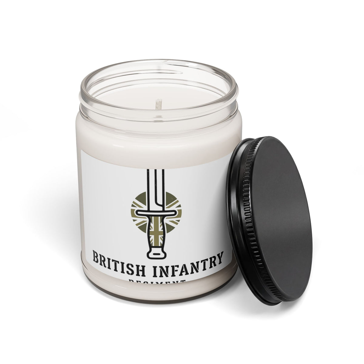 British Infantry Scented Soy Candle 9oz — Military Heritage Gift