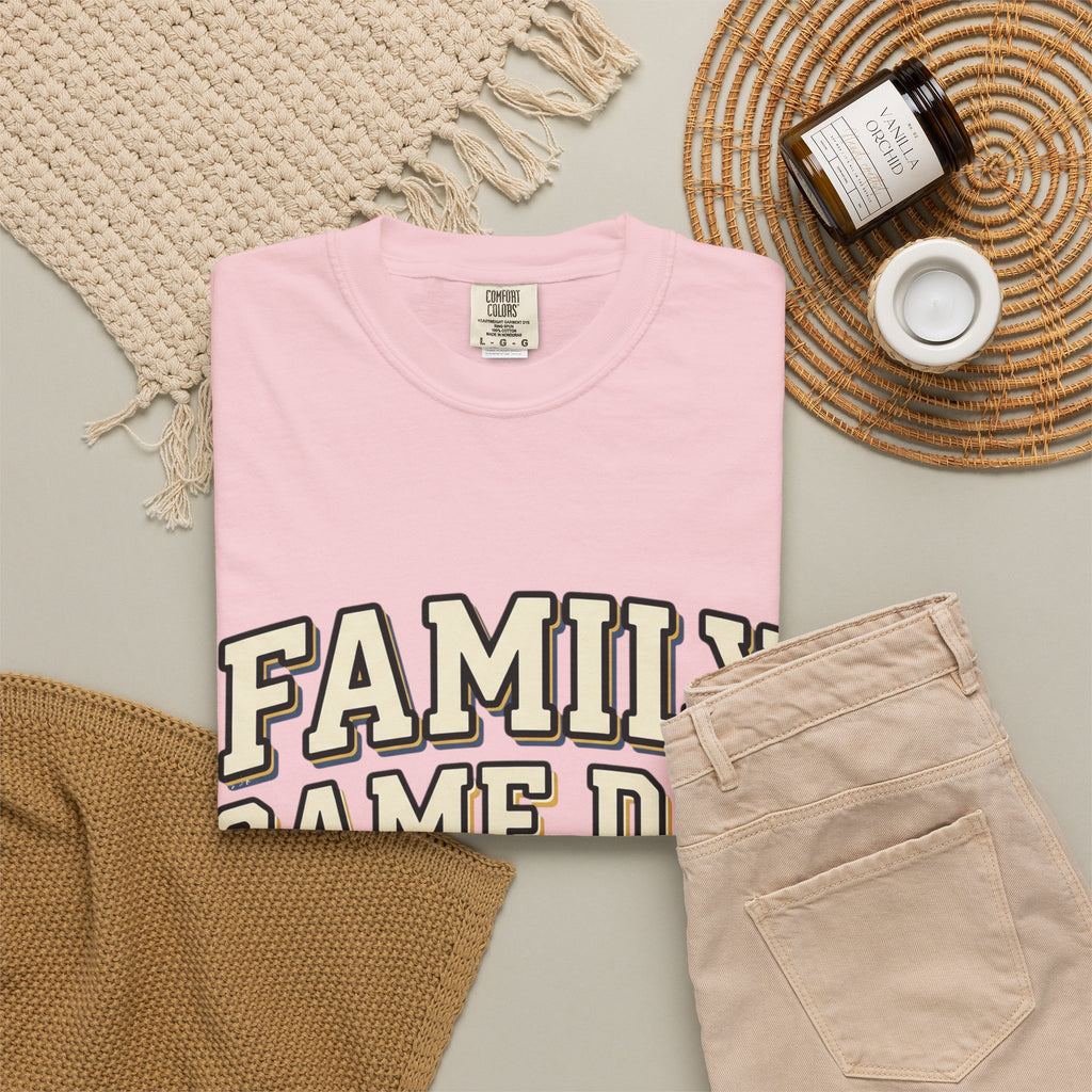 Family Game Day T-Shirt — “Together We Cheer” Football & Sports Team Tee