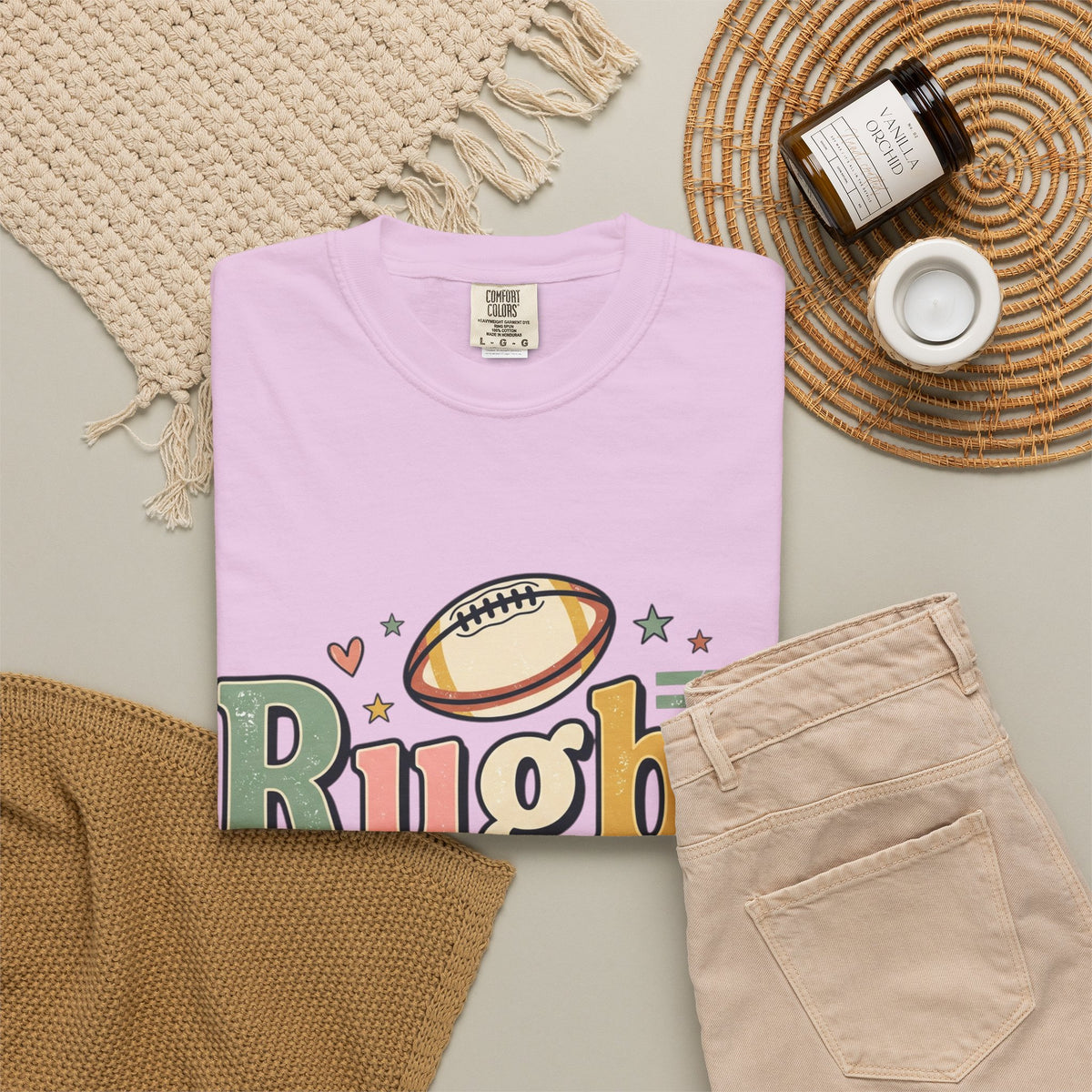 Rugby Dad T-Shirt — Supportive, Devoted, Fatherly Graphic Tee