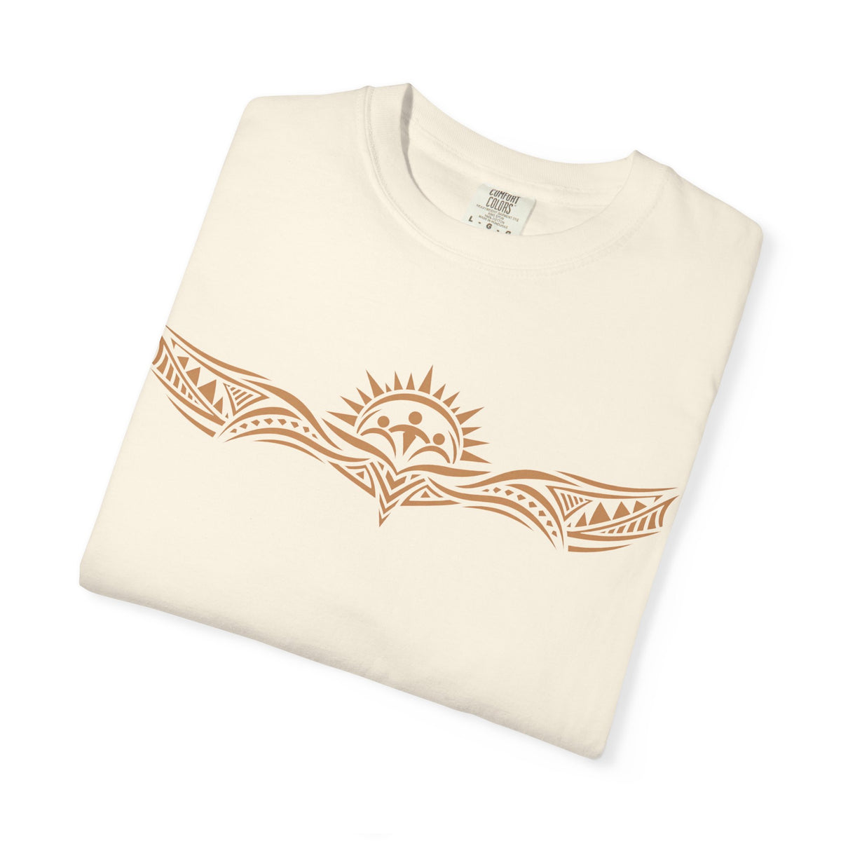 Tribal Sunset T‑Shirt — "Your Tribe" Inspirational Back Graphic