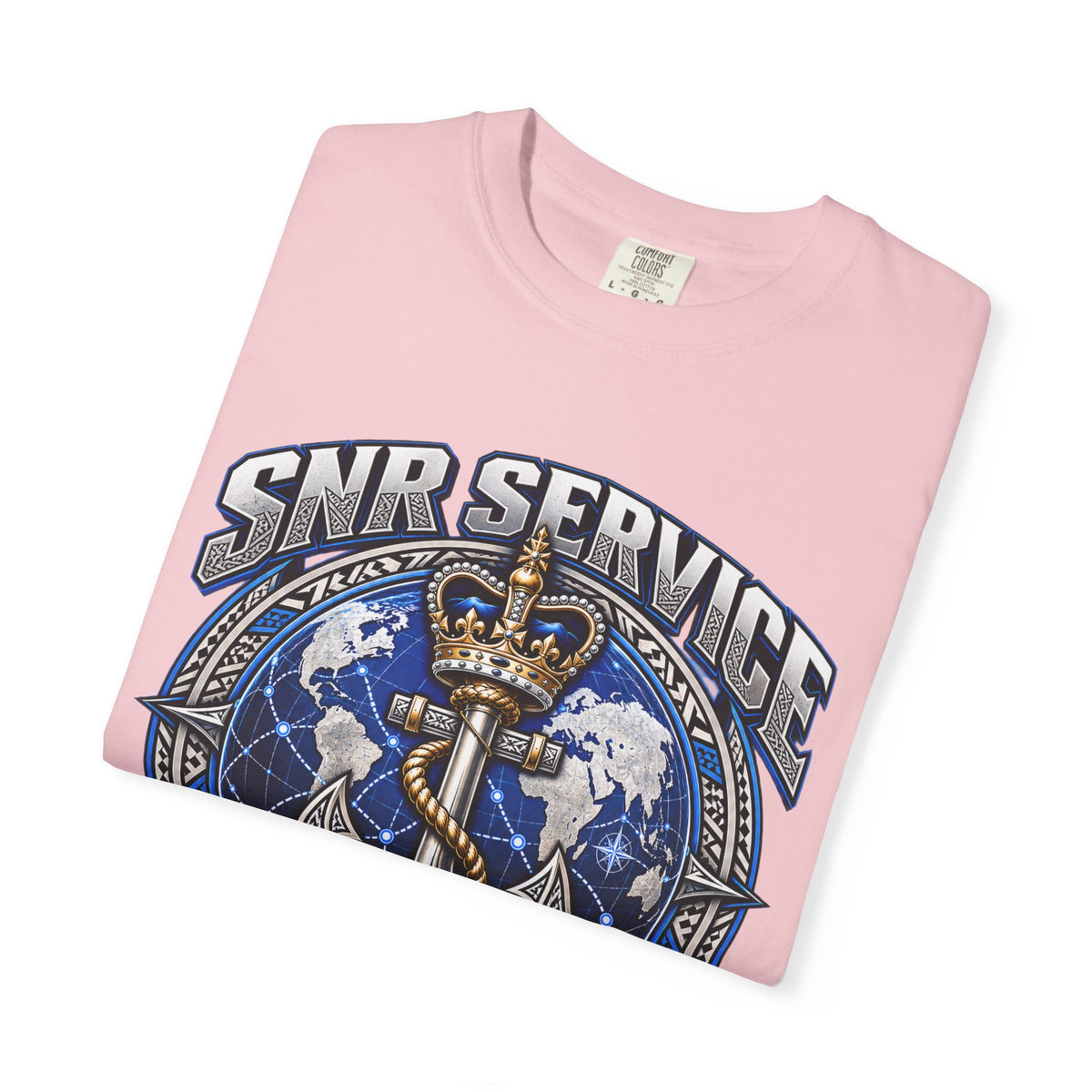 SNR Service Anchor Graphic T-Shirt — "We Don’t Follow Standards, We Set Them"