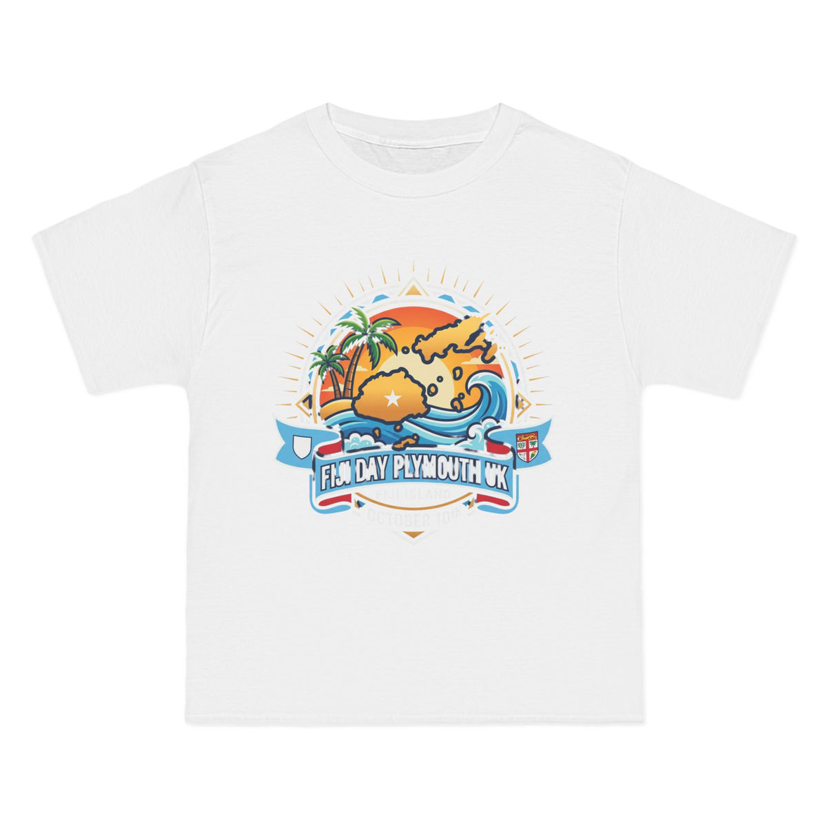 Happy Fiji Day 2026 T-Shirt — Plymouth Celebration Graphic Tee