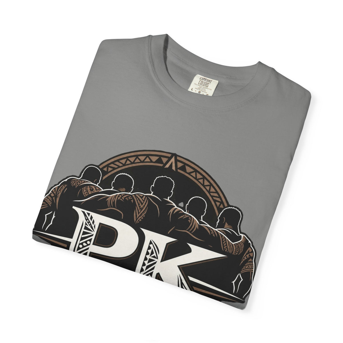 PK Crest T-Shirt — Vintage Shield Logo Tee for Fans & Crew