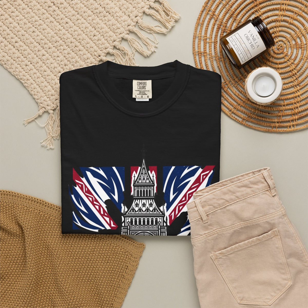 Big Ben Union Jack T-Shirt — London Landmark Tee