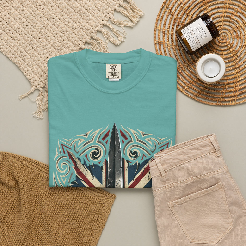 Union Jack Dagger T-Shirt — British Flag Graphic Tee