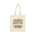 Tote Bag — "Family Game Day: Together We Cheer" Canvas Tote