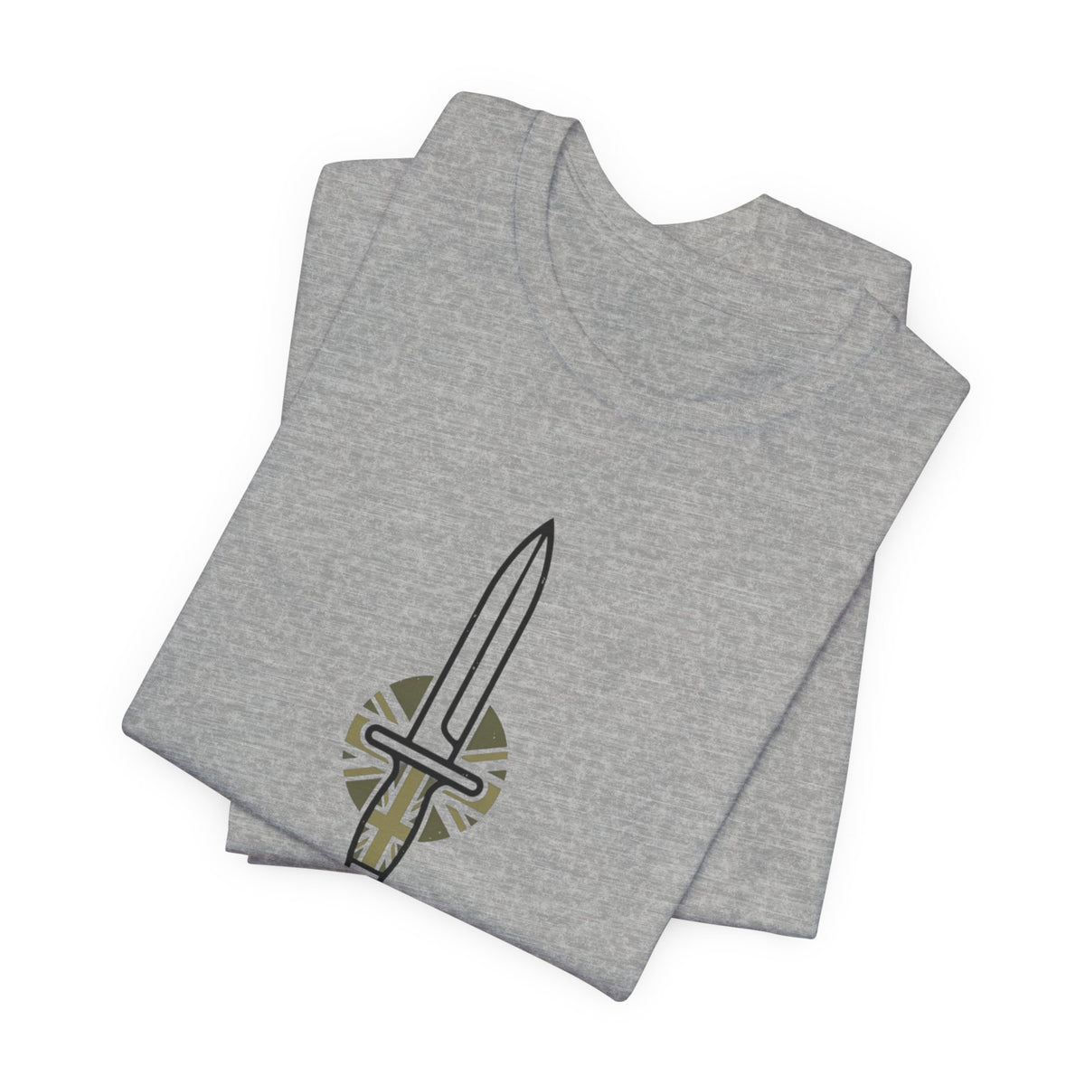British Infantry Regiment Tee — Military Emblem Short Sleeve Shirt