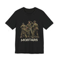 Mortars Military T‑Shirt — Vintage Squad Illustration Tee