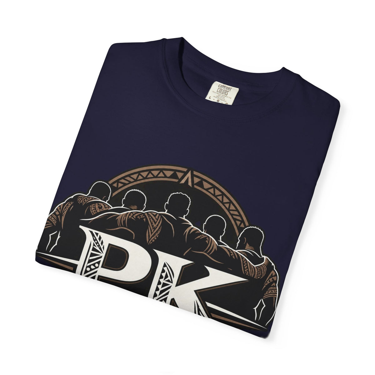 PK Crest T-Shirt — Vintage Shield Logo Tee for Fans & Crew