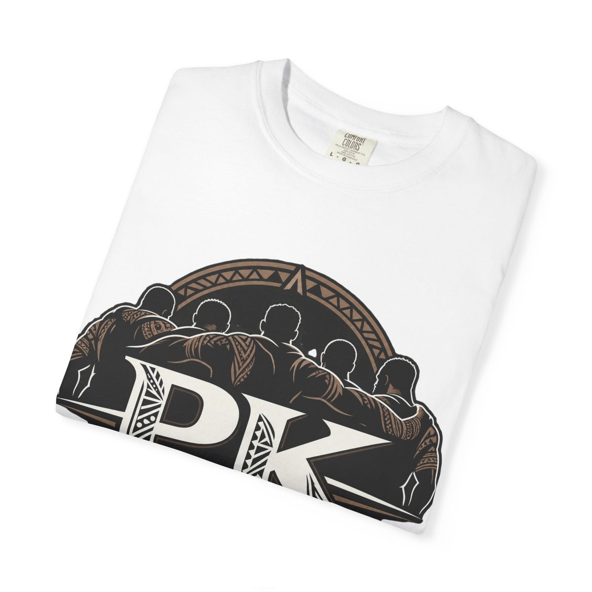 PK Crest T-Shirt — Vintage Shield Logo Tee for Fans & Crew