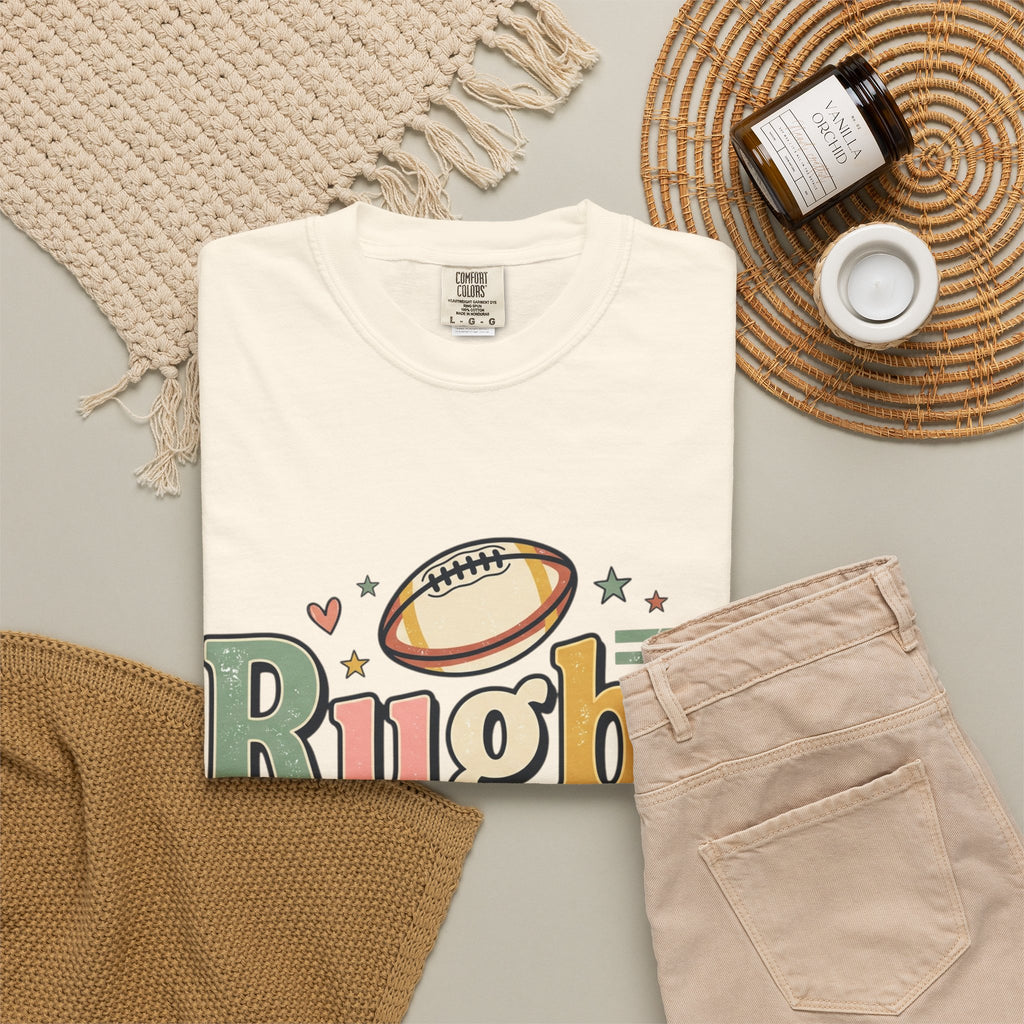 Rugby Dad T-Shirt — Supportive, Devoted, Fatherly Graphic Tee