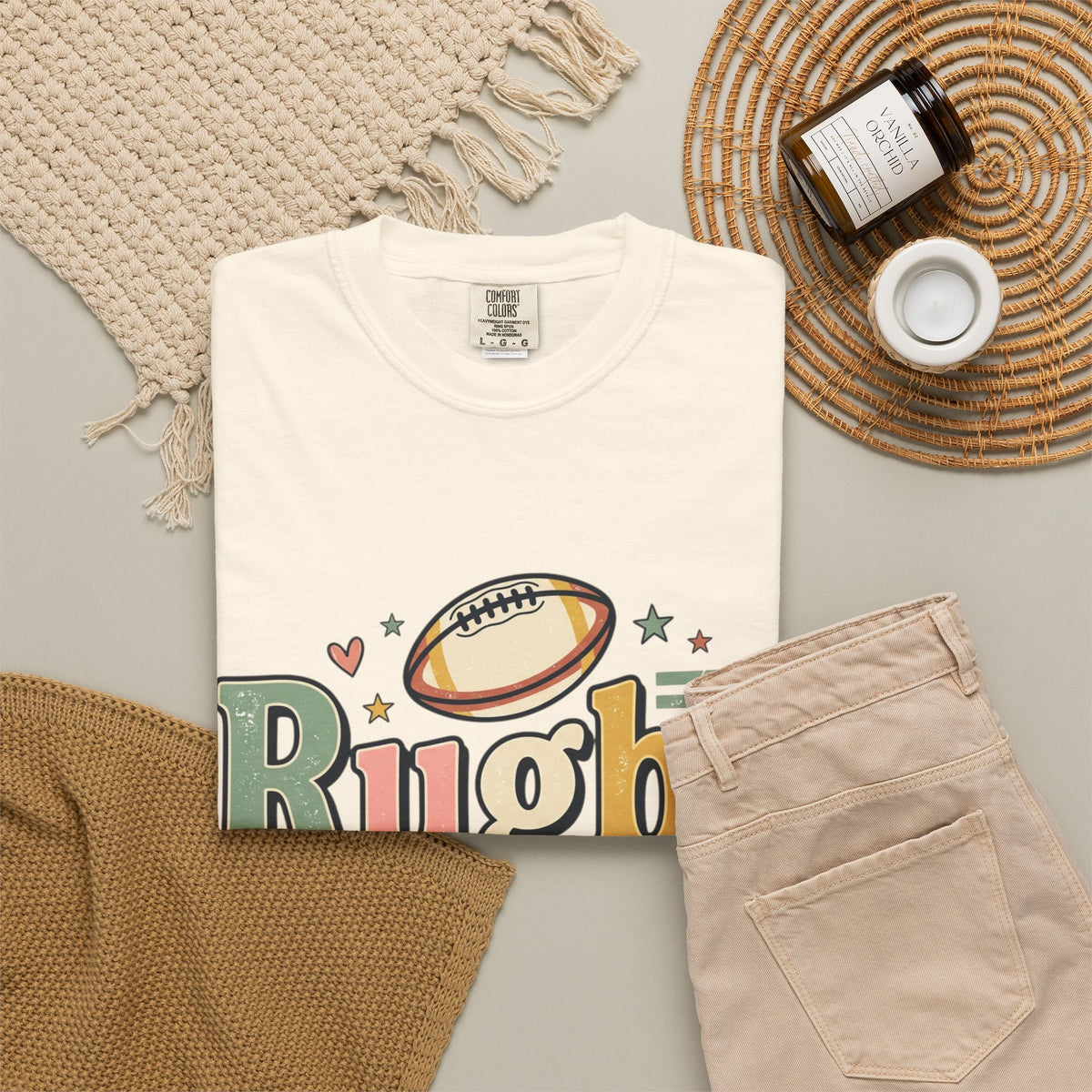 Rugby Dad T-Shirt — Supportive, Devoted, Fatherly Graphic Tee