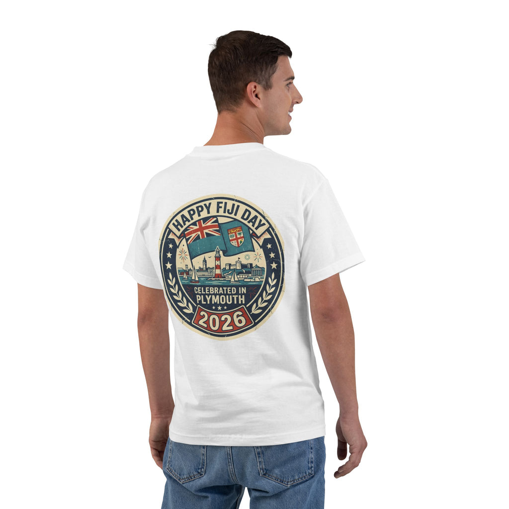 Happy Fiji Day 2026 T-Shirt — Plymouth Celebration Graphic Tee