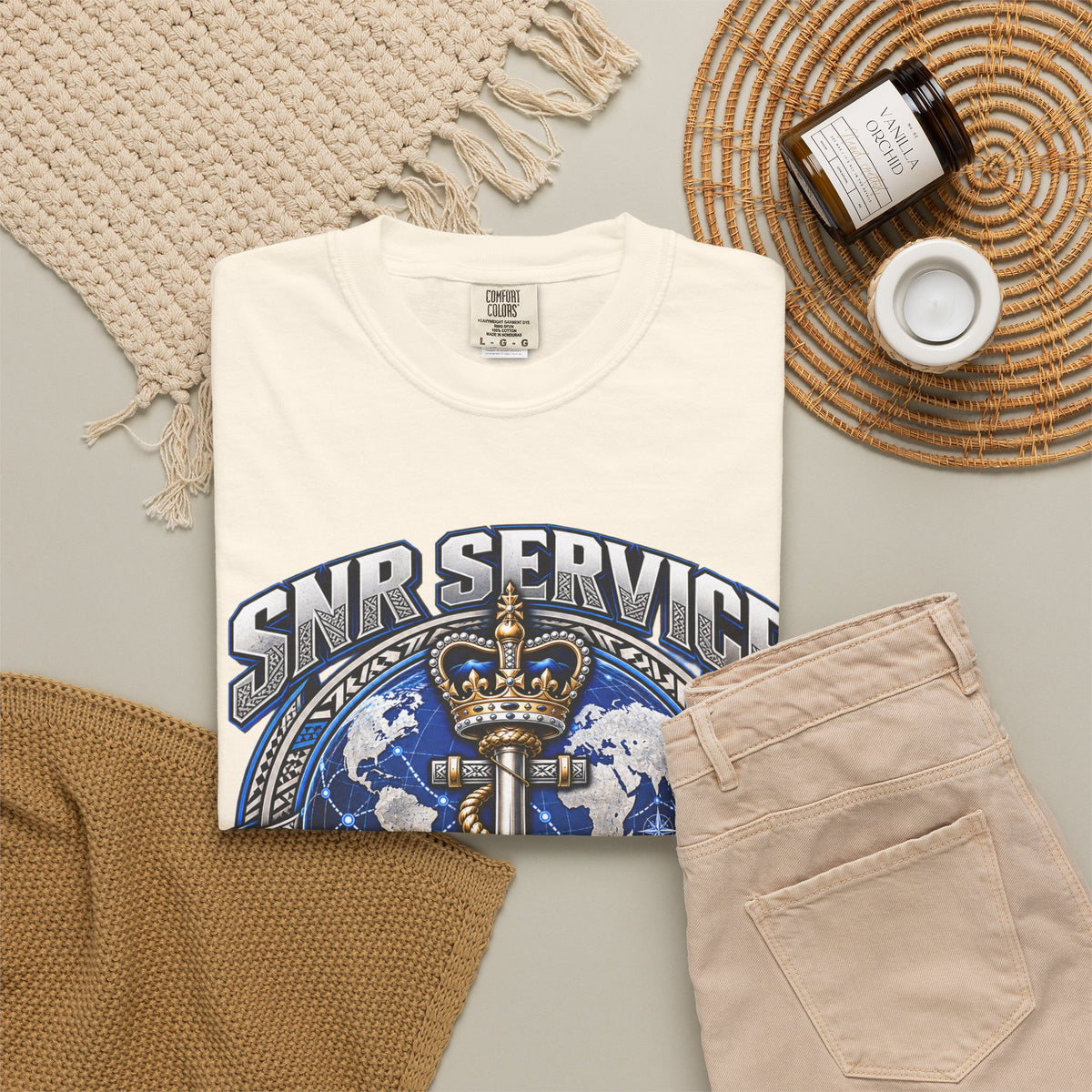 SNR Service Anchor Graphic T-Shirt — "We Don’t Follow Standards, We Set Them"