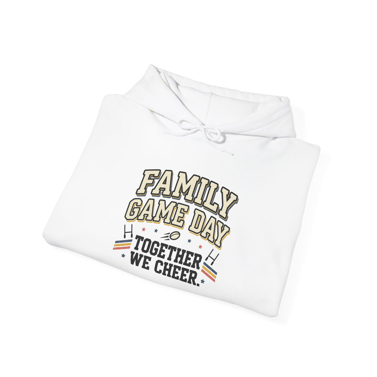 Family Game Day Hoodie — "Family Game Day Together" Cozy Pullover for Game Night