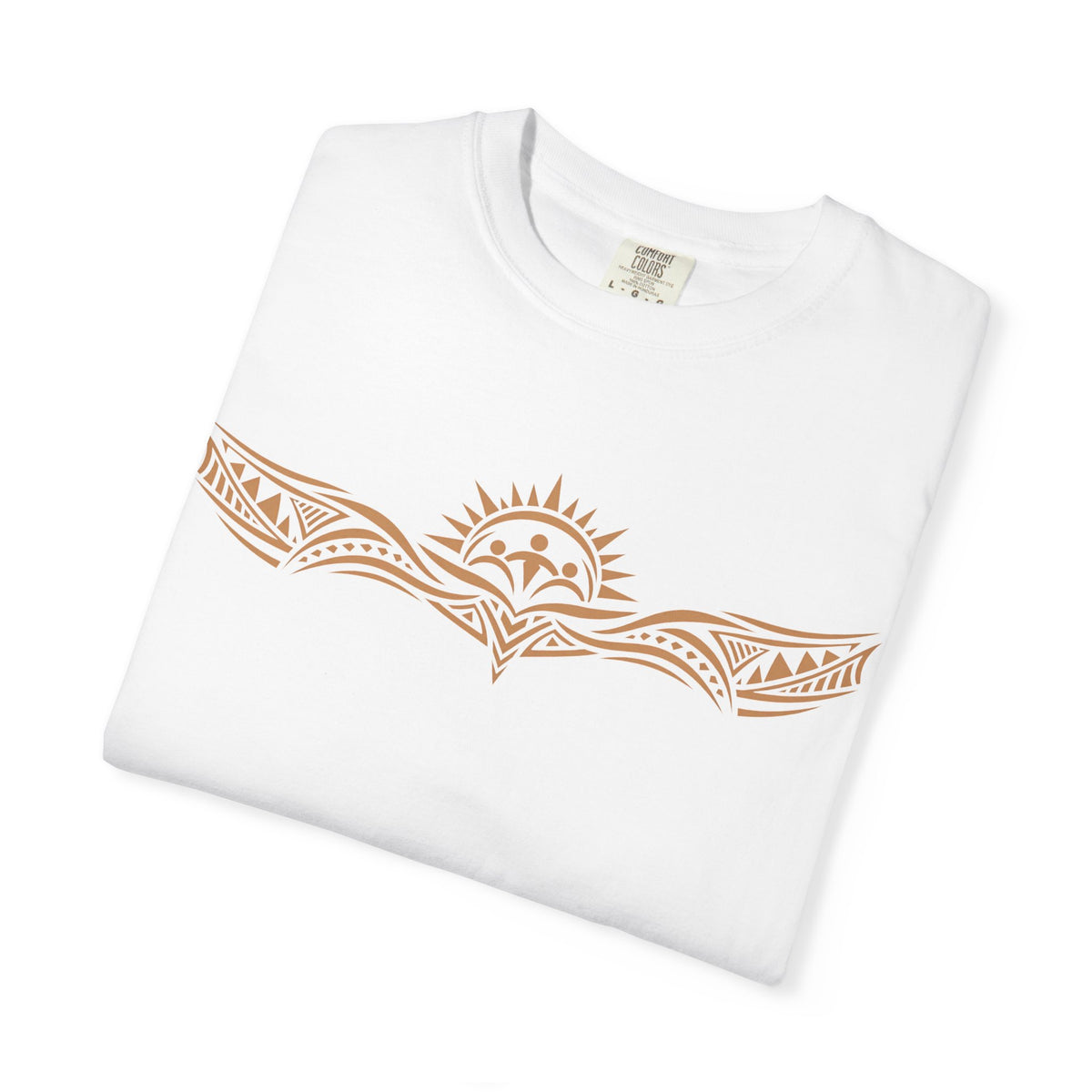 Tribal Sunset T‑Shirt — "Your Tribe" Inspirational Back Graphic