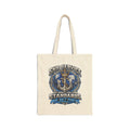 Navy Service Anchor Tote Bag — "We Don’t Follow Standards, We Set Them" Cotton Canvas Tote