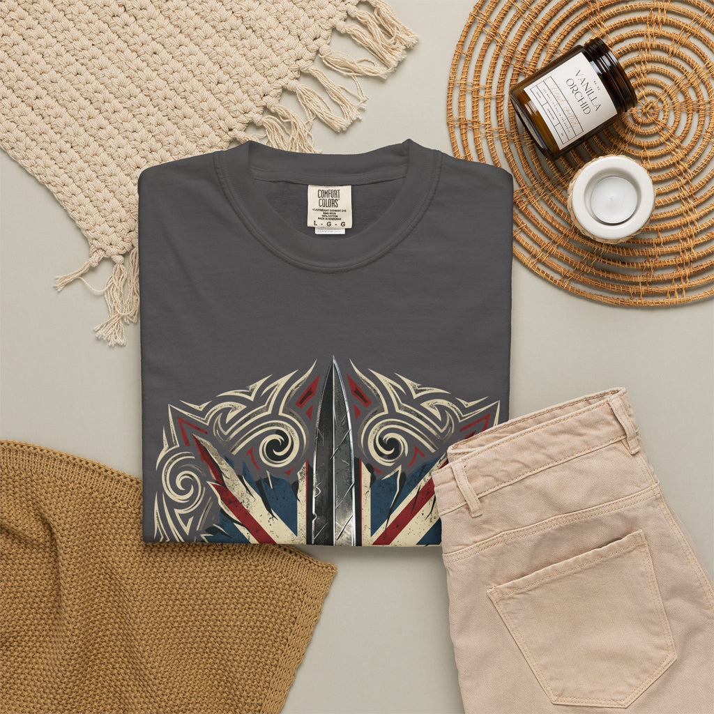 Union Jack Dagger T-Shirt — British Flag Graphic Tee