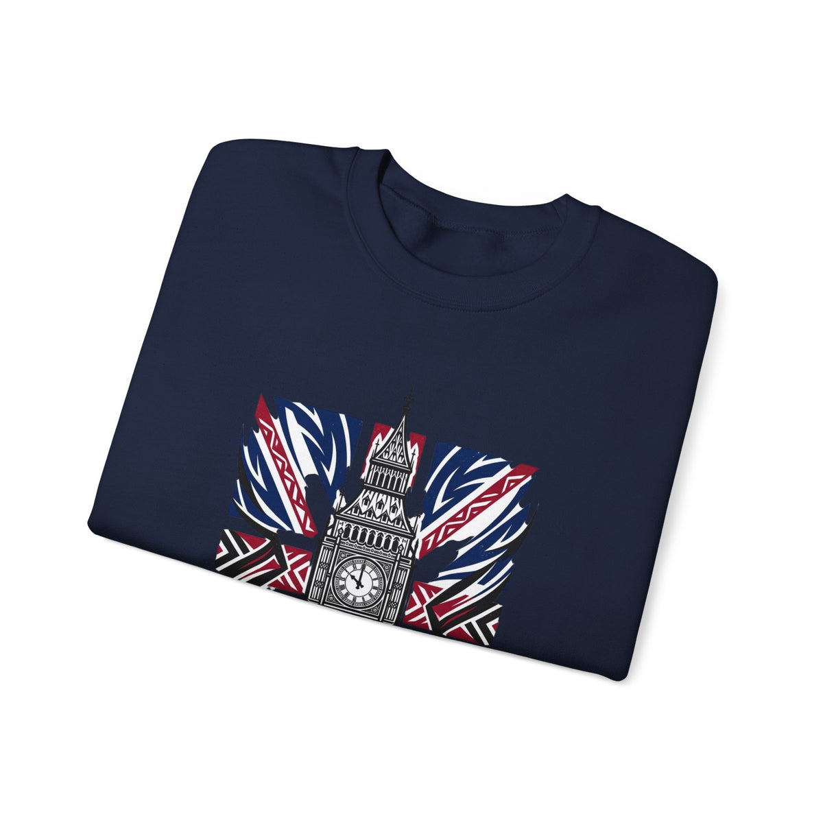 London Big Ben Union Jack Crewneck Sweatshirt