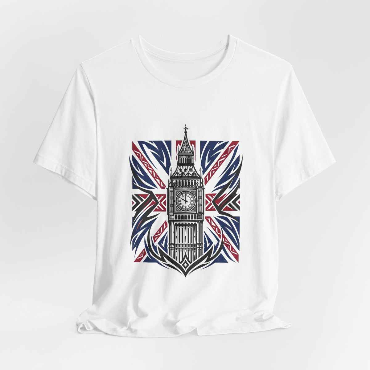 Big Ben Union Jack Tee — London Landmark British Flag T-Shirt