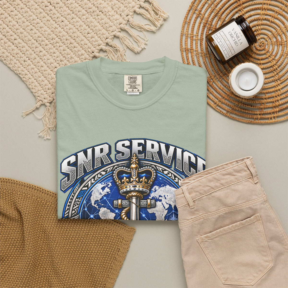 SNR Service Anchor Graphic T-Shirt — "We Don’t Follow Standards, We Set Them"