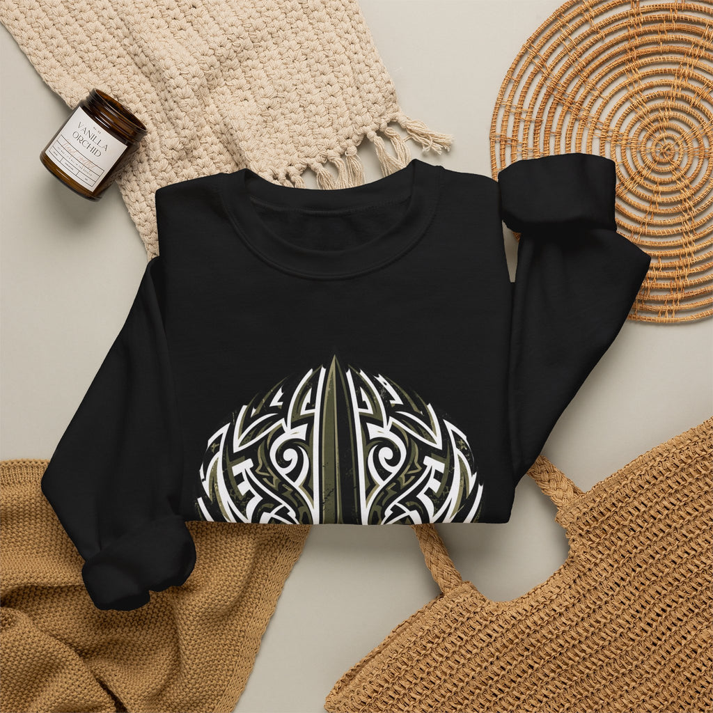 Royal Marines Commando Sweatshirt – Gibraltar Tribal Dagger Crewneck