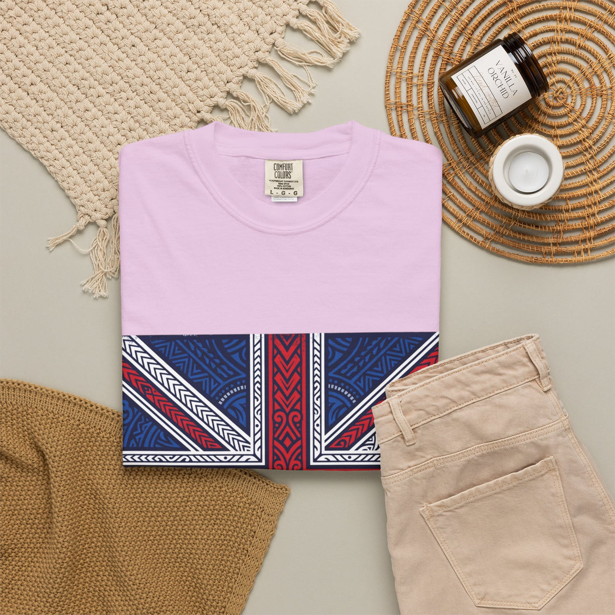 Union Jack Tribal Print T-Shirt