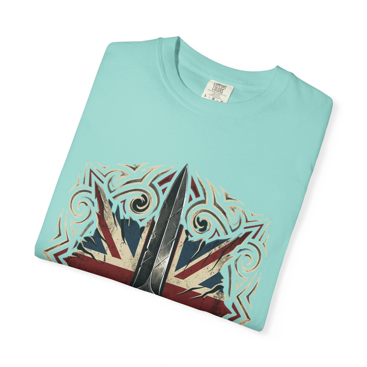 Union Jack Dagger T-Shirt — British Flag Graphic Tee