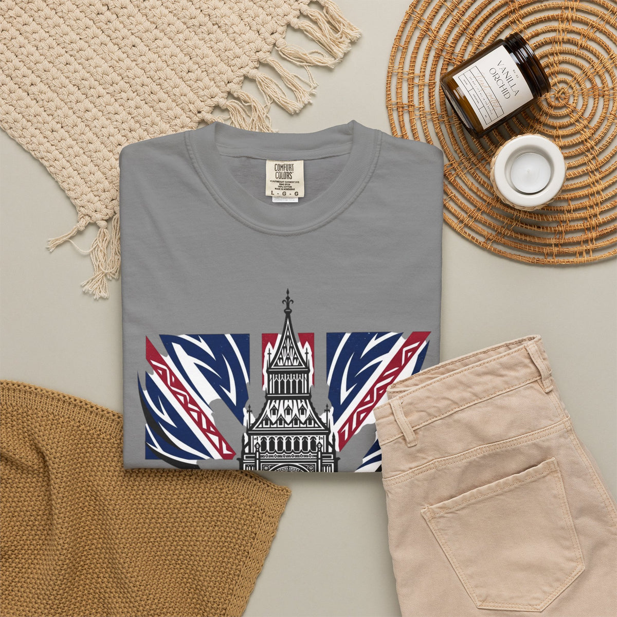 Big Ben Union Jack T-Shirt — London Landmark Tee