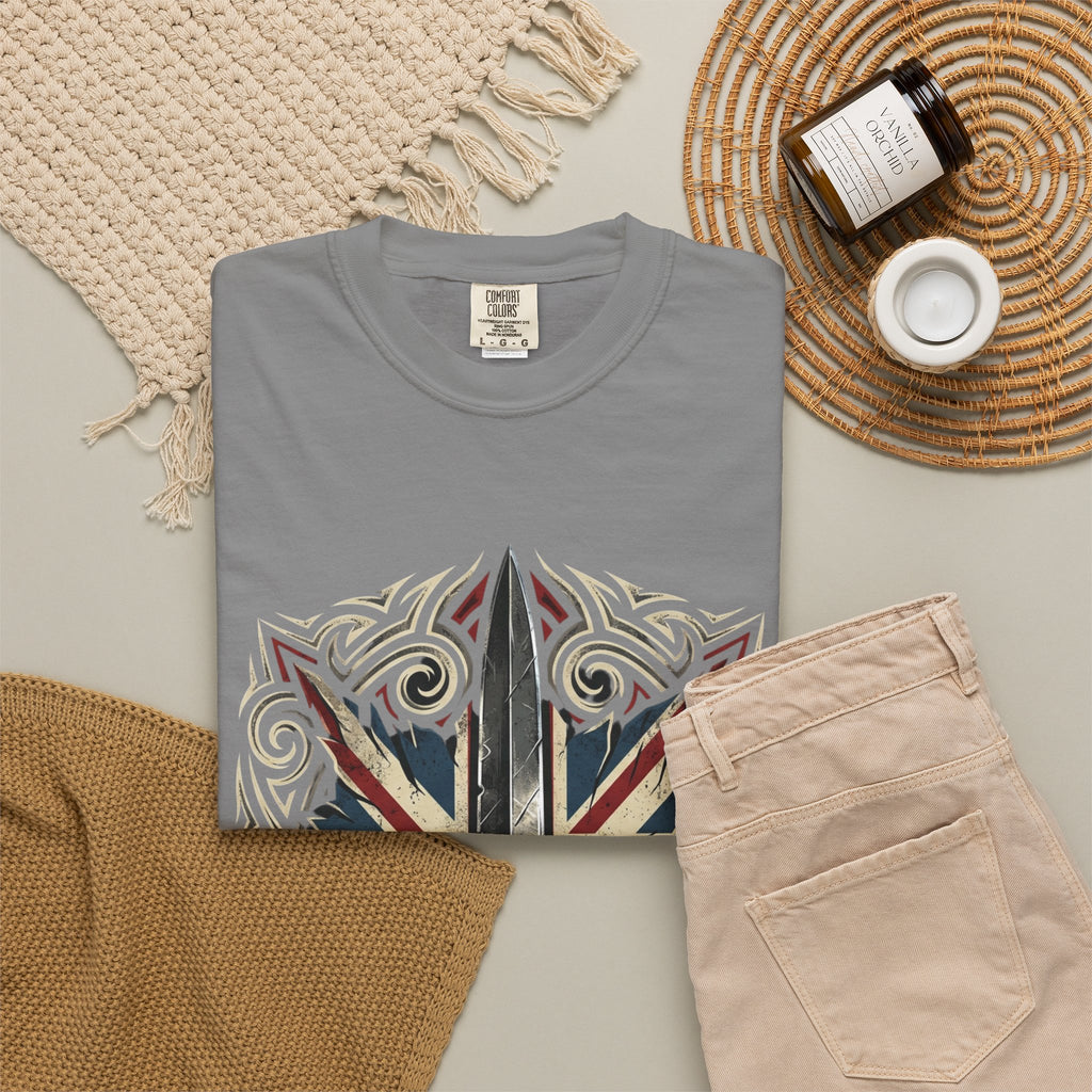 Union Jack Dagger T-Shirt — British Flag Graphic Tee