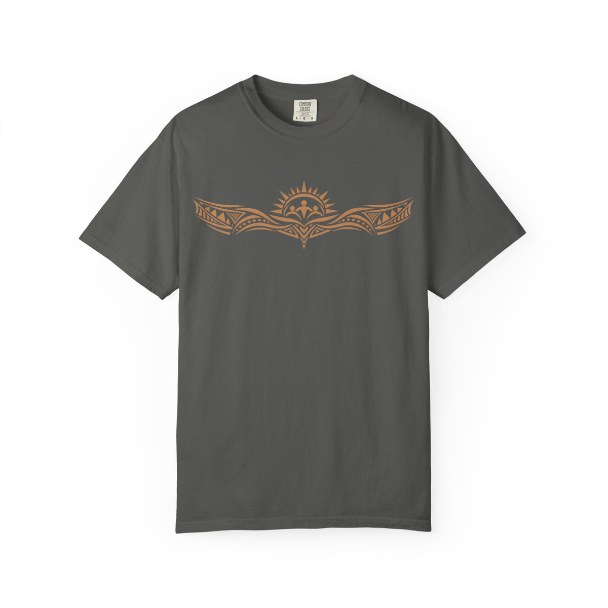 Tribal Sunset T‑Shirt — "Your Tribe" Inspirational Back Graphic