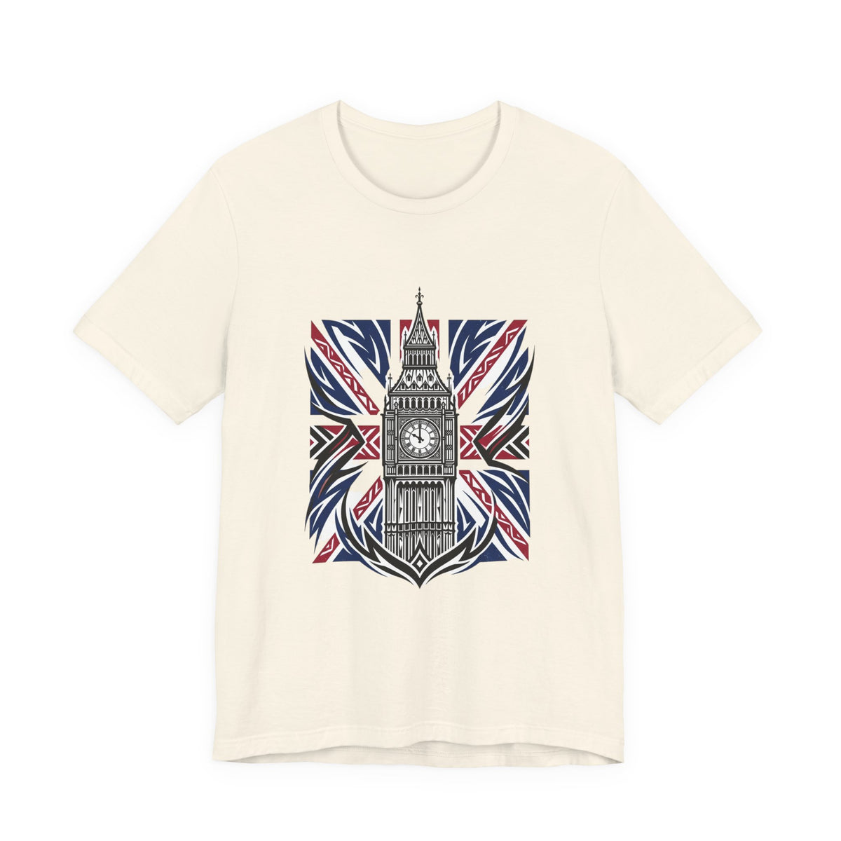 Big Ben Union Jack Tee — London Landmark British Flag T-Shirt