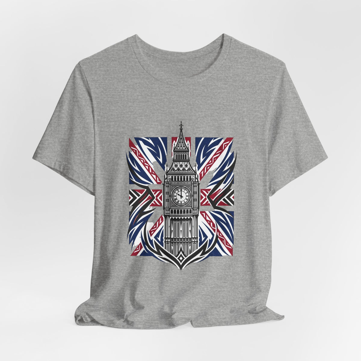 Big Ben Union Jack Tee — London Landmark British Flag T-Shirt