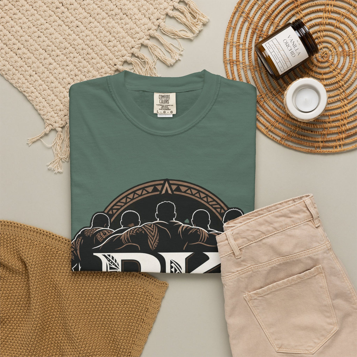 PK Crest T-Shirt — Vintage Shield Logo Tee for Fans & Crew