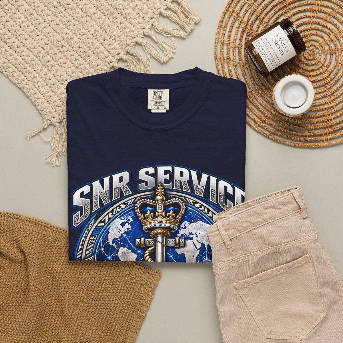 SNR Service Anchor Graphic T-Shirt — "We Don’t Follow Standards, We Set Them"