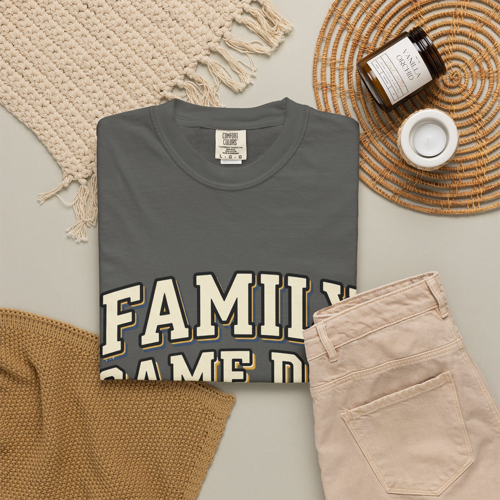 Family Game Day T-Shirt — “Together We Cheer” Football & Sports Team Tee