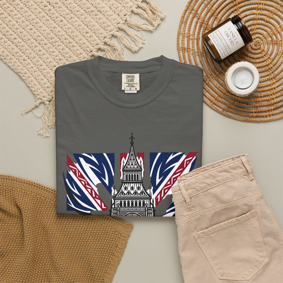 Big Ben Union Jack T-Shirt — London Landmark Tee