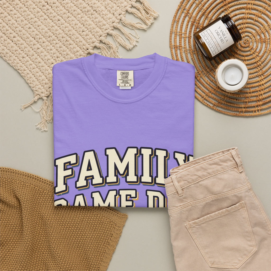Family Game Day T-Shirt — “Together We Cheer” Football & Sports Team Tee