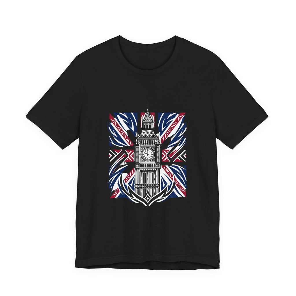Big Ben Union Jack Tee — London Landmark British Flag T-Shirt