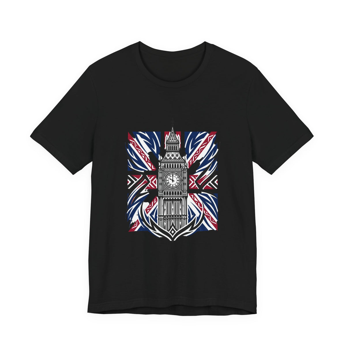 Big Ben Union Jack Tee — London Landmark British Flag T-Shirt