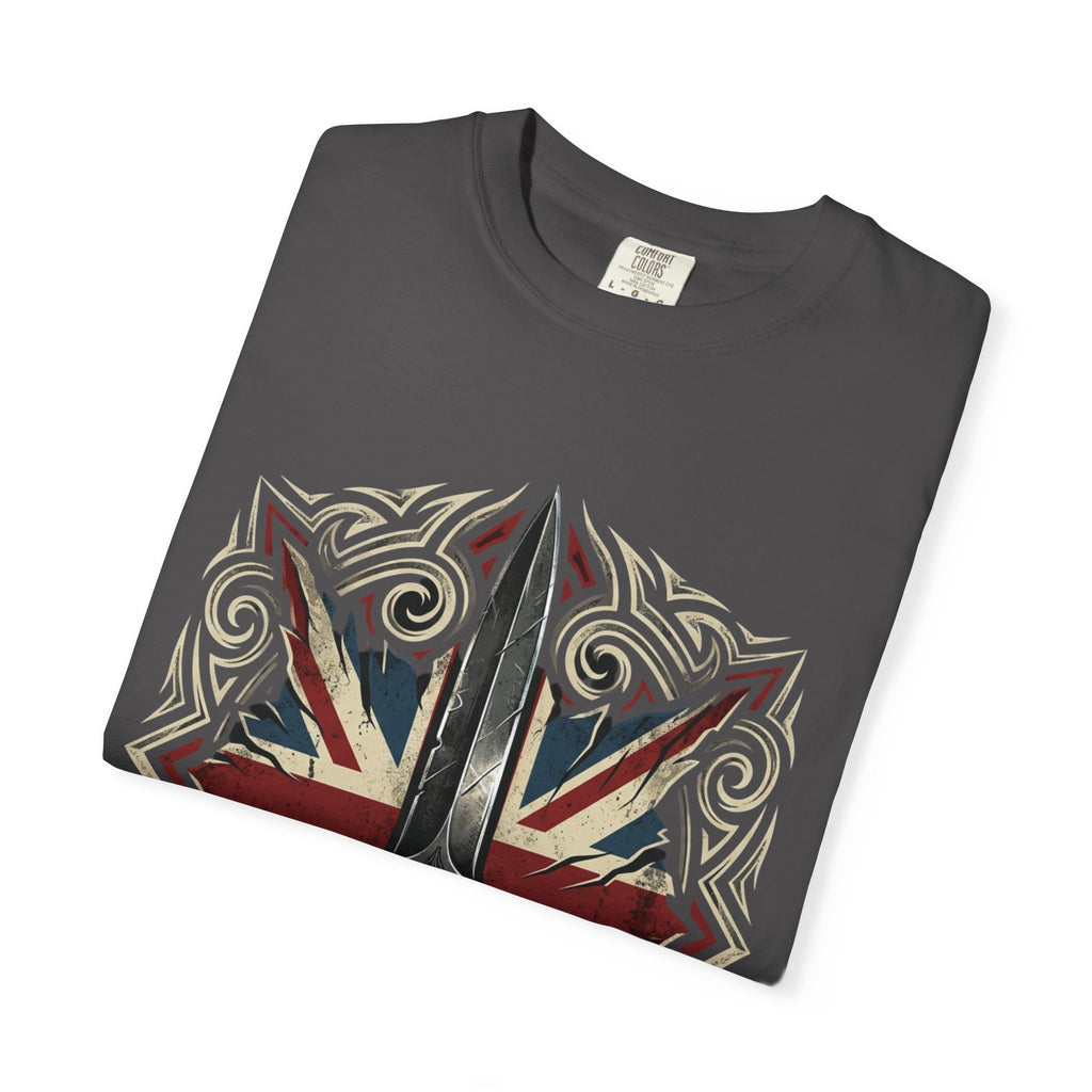 Union Jack Dagger T-Shirt — British Flag Graphic Tee
