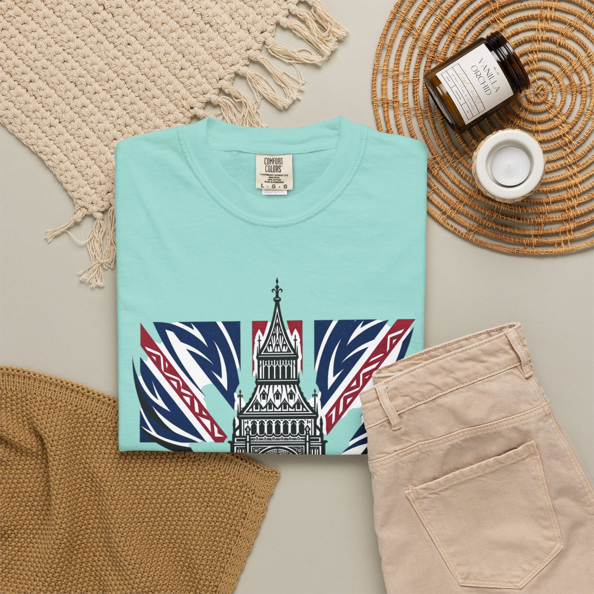 Big Ben Union Jack T-Shirt — London Landmark Tee