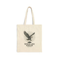 Wings Like Eagles Tote | Isaiah 40:31 Canvas Bible Verse Christian