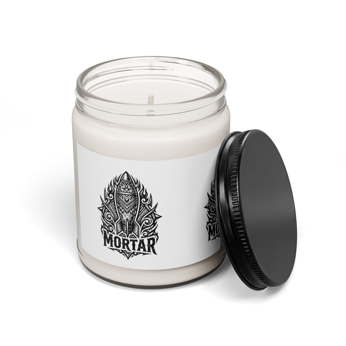 Candle — Mortar Tribal Skull Scented Soy Candle, 9oz