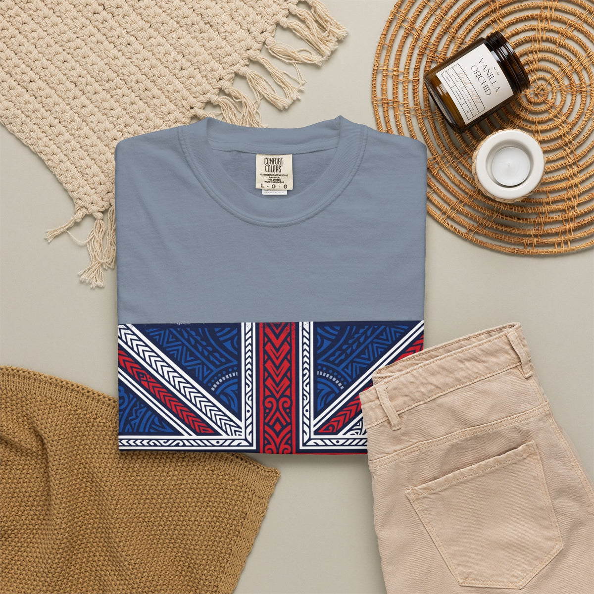 Union Jack Tribal Print T-Shirt