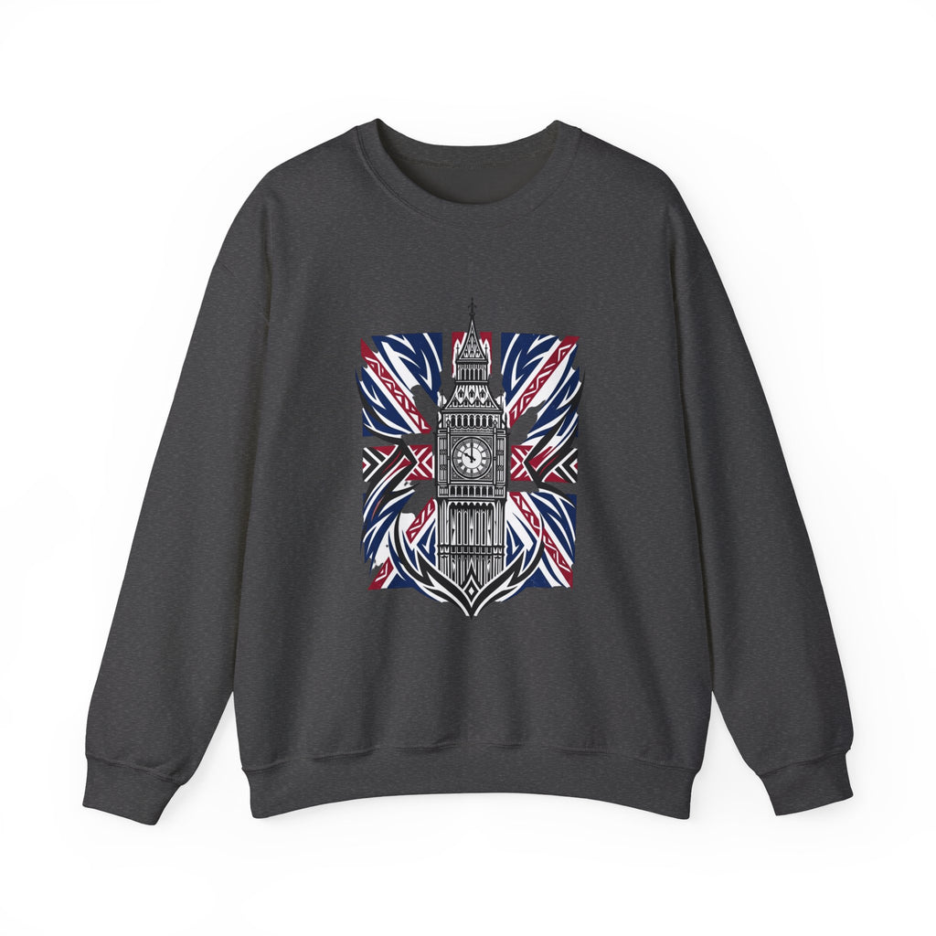 London Big Ben Union Jack Crewneck Sweatshirt