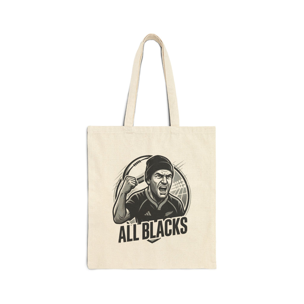All Blacks Rugby Cotton Tote Bag – Fan Gear Canvas Shopper