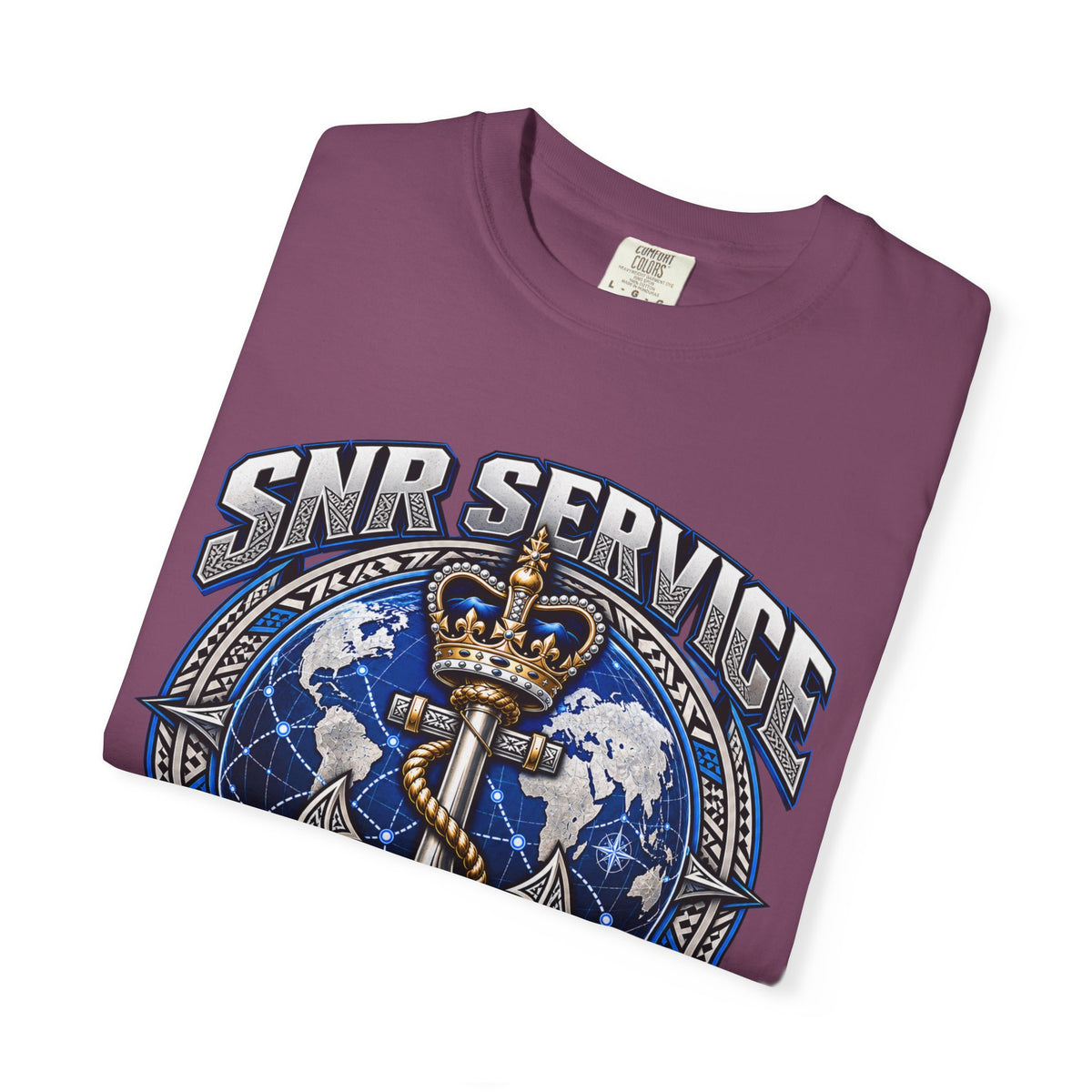 SNR Service Anchor Graphic T-Shirt — "We Don’t Follow Standards, We Set Them"
