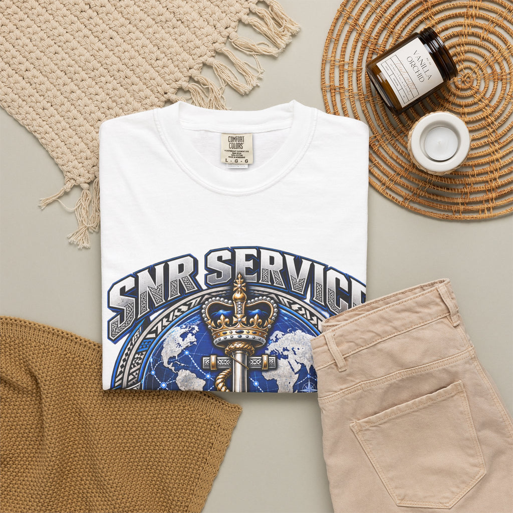 SNR Service Anchor Graphic T-Shirt — "We Don’t Follow Standards, We Set Them"